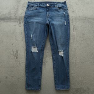 INC International Concepts Jeans Women's Size 12 Mid-Rise Straight 29" Inseam